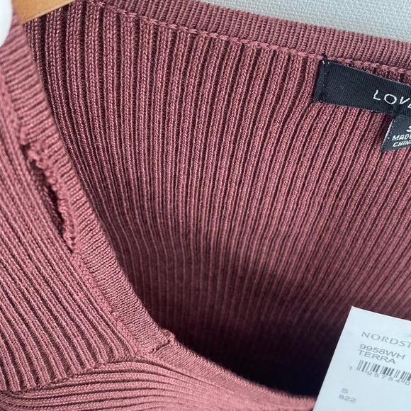 LOVE TREE Scoop Neck Bodysuit, Size S, NWT - Picture 7 of 13